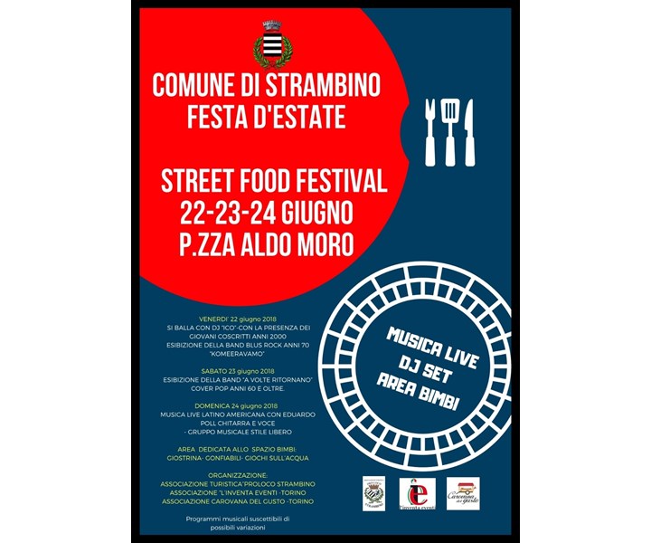 FESTA D'ESTATE - STREET FOOD FESTIVAL