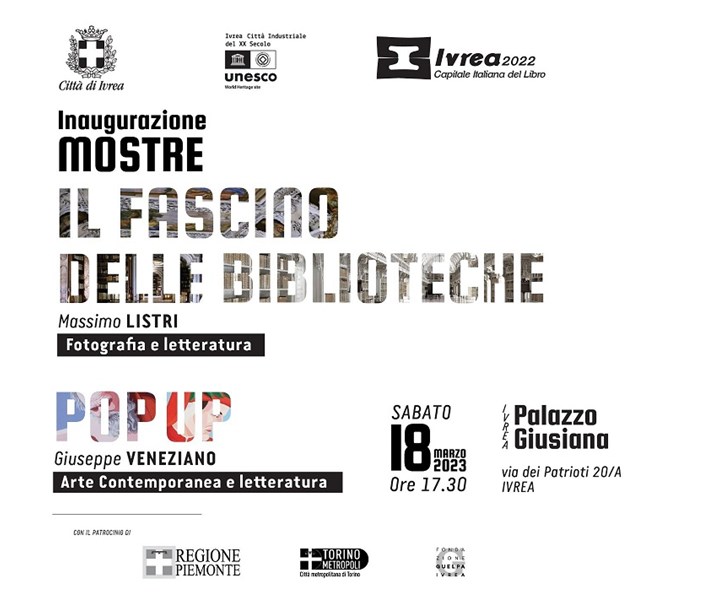 "IL FASCINO DELLE BIBLIOTECHE" E "POP UP"