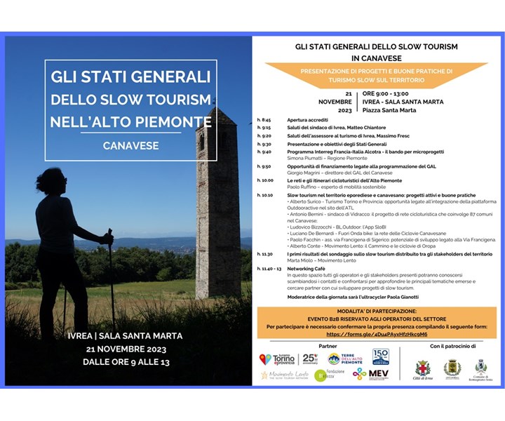 GLI STATI GENERALI DELLO SLOW TOURISM NELL'ALTO PIEMONTE