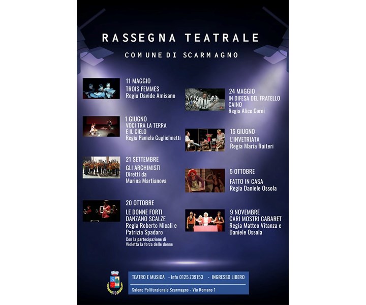 RASSEGNA TEATRALE DI SCARMAGNO