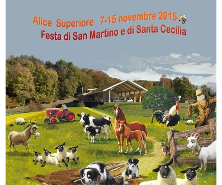 FESTA DI SAN MARTINO E SANTA CECILIA - ALICE SUPERIORE