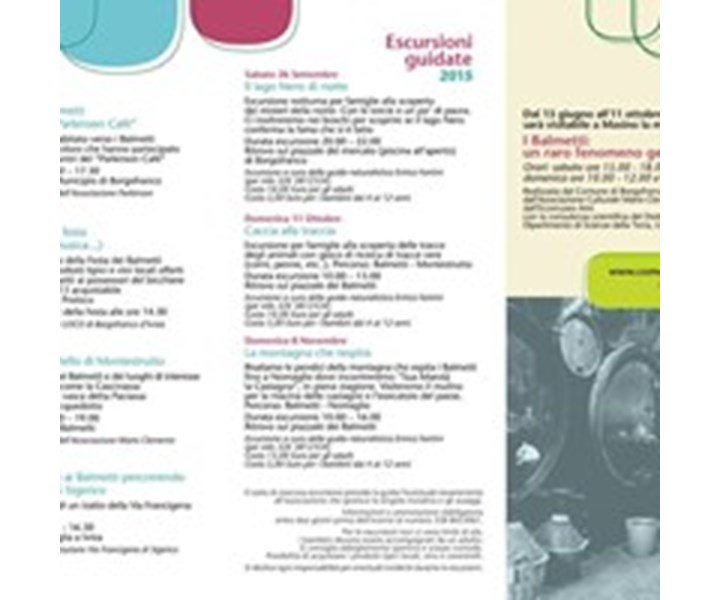 BALMETTI DI BORGOFRANCO: ESCURSIONIE E VISITE