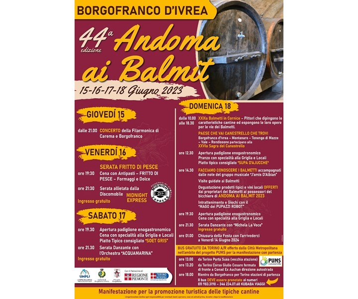 ANDOMA AI BALMIT - 44ª EDIZIONE