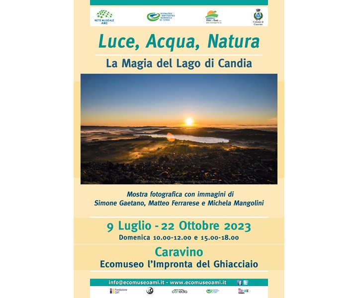 LUCE, ACQUA, NATURA - LA MAGIA DEL LAGO DI CANDIA