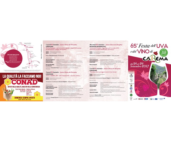 65ª FESTA DELL'UVA E DEL VINO DI CAREMA
