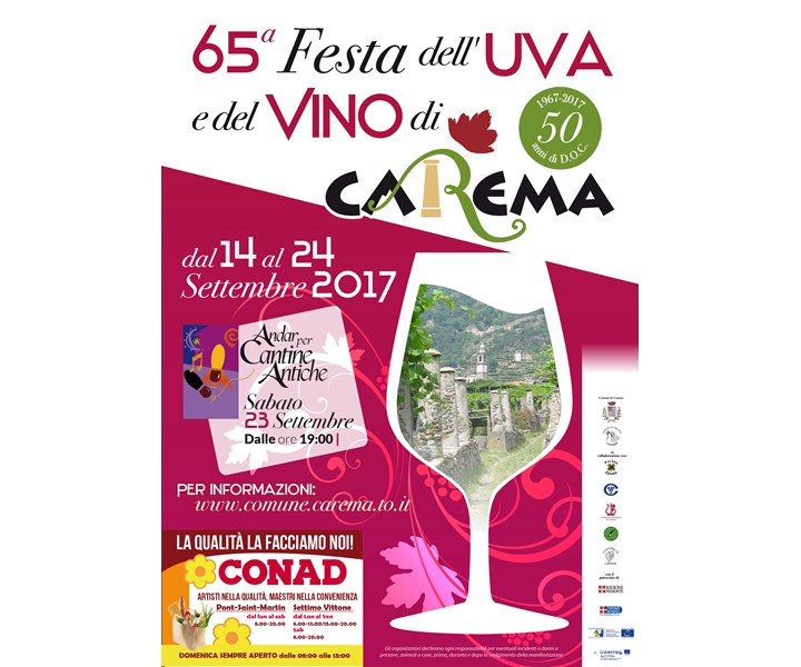 65ª FESTA DELL'UVA E DEL VINO DI CAREMA