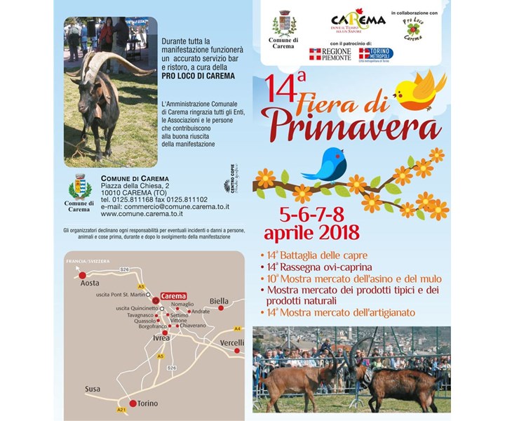 14ª FIERA DI PRIMAVERA - CAREMA