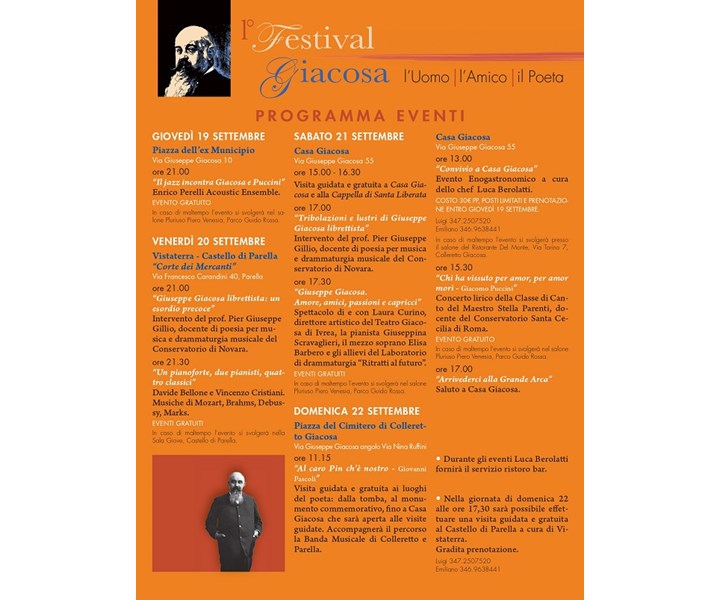 1° FESTIVAL GIACOSA