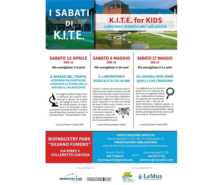 K.I.T.E. FOR KIDS. LABORATORI DIDATTICI PER I PIÙ PICCINI
