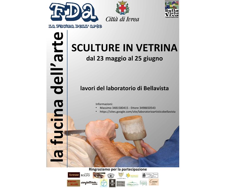 SCULTURE IN VETRINA