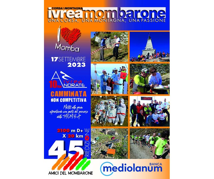 45ª  GARA PODISTICA IVREA - MOMBARONE