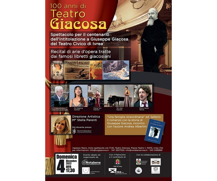 100 ANNI DI TEATRO GIACOSA