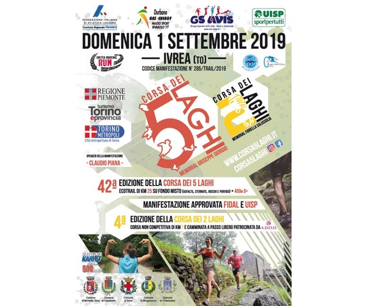 CORSA DEI 5 LAGHI - 42ª EDIZIONE