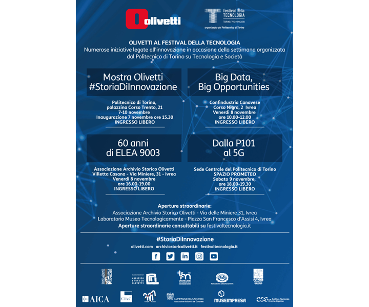 OLIVETTI AL FESTIVAL DELLA TECNOLOGIA