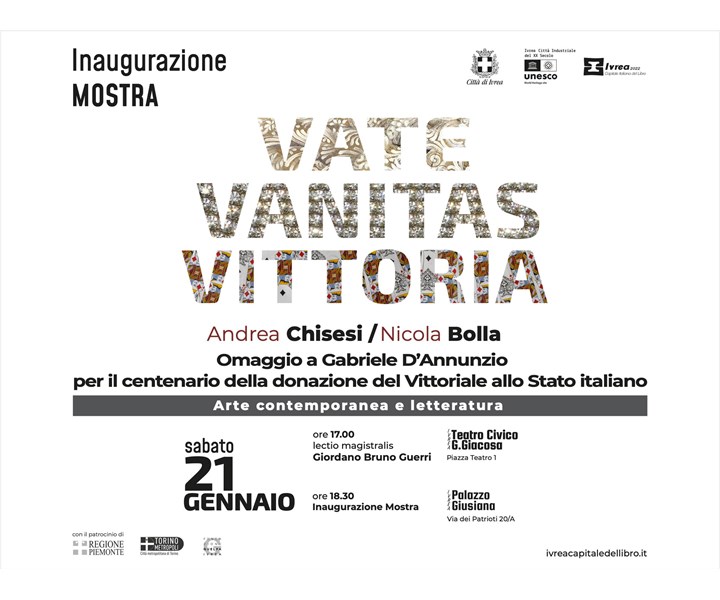 VATE, VANITAS, VITTORIA