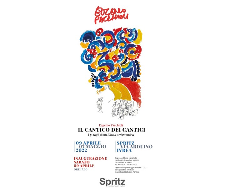 IL CANTICO DEI CANTICI. UN LIBRO D'ARTISTA IN 52 FOGLI -  MOSTRA DI EUGENIO PACCHIOLI