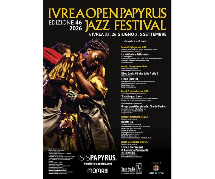 IVREA OPEN PAPYRUS JAZZ FESTIVAL - 46ª EDIZIONE