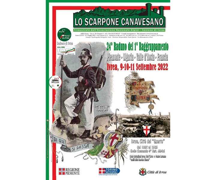 24° RADUNO DEL 1° RAGGRUPPAMENTO A.N.A. - IVREA