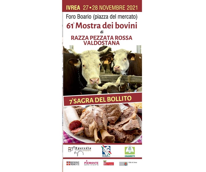 61ª MOSTRA DEI BOVINI DI RAZZA VALDOSTANA PEZZATA ROSSA - 7ª SAGRA DEL BOLLITO