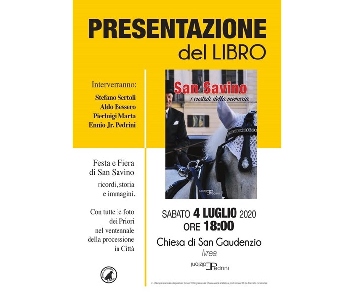 PRESENTAZIONE LIBRO "SAN SAVINO I CUSTODI DELLA MEMORIA"