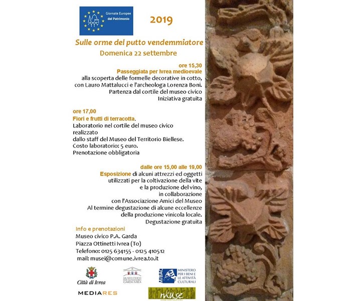 GIORNATE EUROPEE DEL PATRIMONIO - SULLE ORME DEL PUTTO VENDEMMIATORE