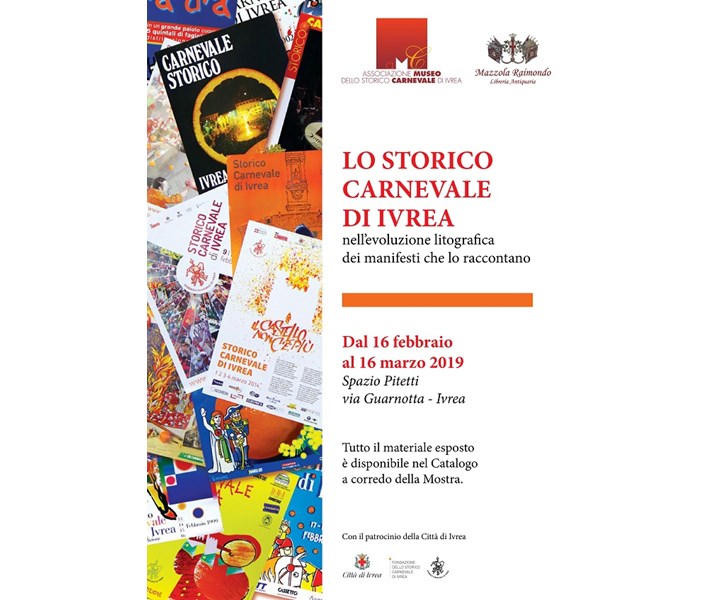 LO STORICO CARNEVALE DI IVREA NELL'EVOLUZIONE LITOGRAFICA DEI MANIFESTI CHE LO RACCONTANO