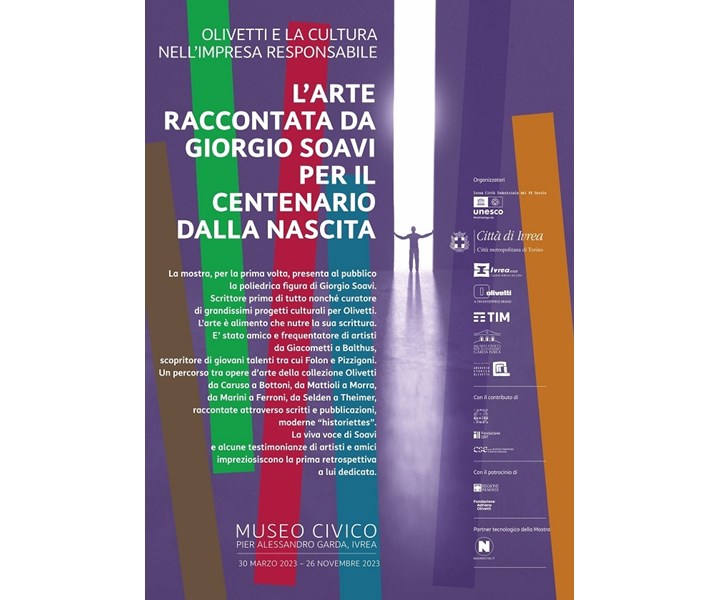 L'ARTE RACCONTATA DA GIORGIO SOAVI PER IL CENTENARIO DALLA NASCITA
