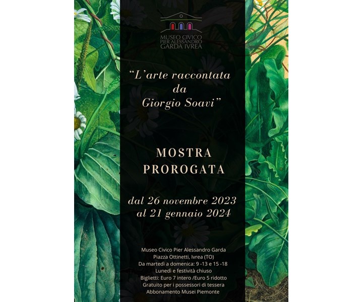 L'ARTE RACCONTATA DA GIORGIO SOAVI PER IL CENTENARIO DALLA NASCITA