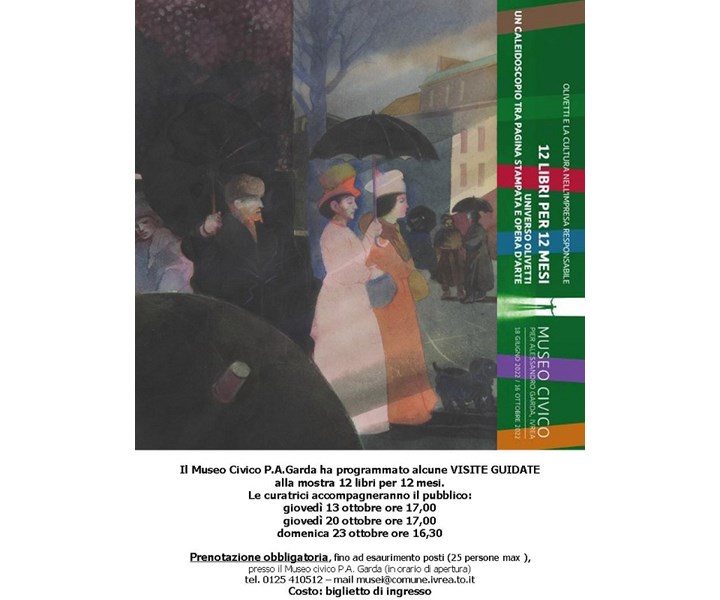 VISITE GUIDATE CON LE CURATRICI ALLA MOSTRA "12 LIBRI PER 12 MESI"