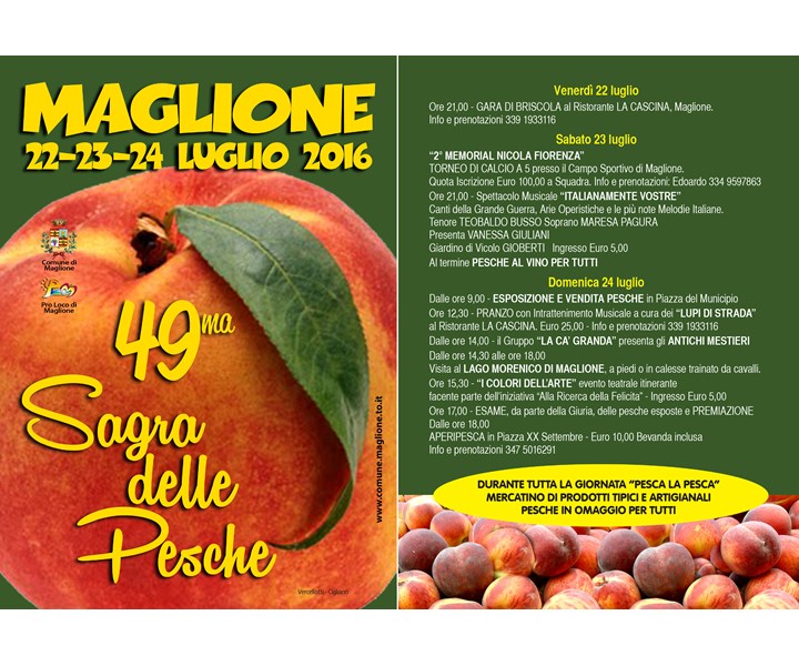 SAGRA DELLE PESCHE - MAGLIONE