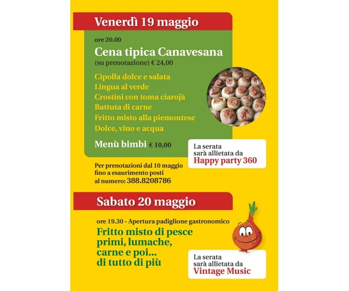 SAGRA DELLA CIPOLLA RIPIENA - 17ª EDIZIONE