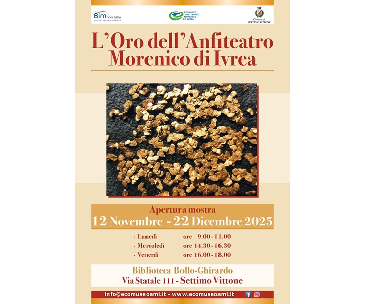 L'ORO DELL'ANFITEATRO MORENICO DI IVREA