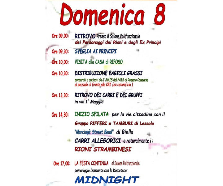 CARNEVALE DI STRAMBINO 2020