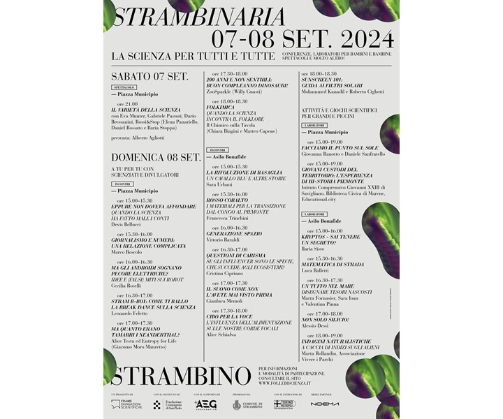 STRAMBINARIA – FOLLE DI SCIENZA