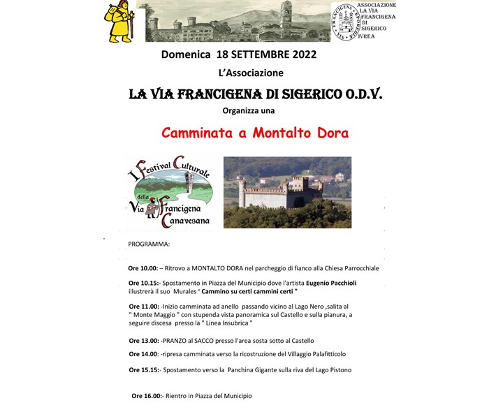 CAMMINATA A MONTALTO DORA