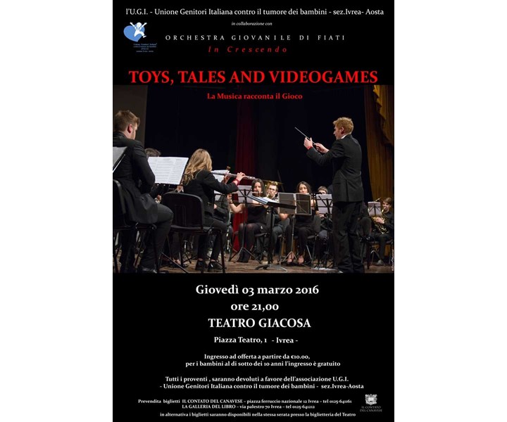TOYS, TALES AND VIDEOGAMES: I GIOVANI MUSICISTI DI “IN CRESCENDO” IN CONCERTO