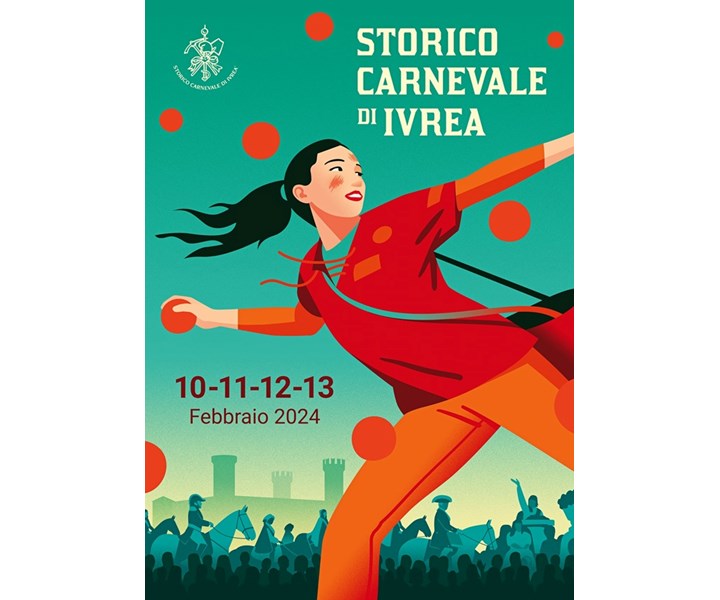 STORICO CARNEVALE DI IVREA 2024
