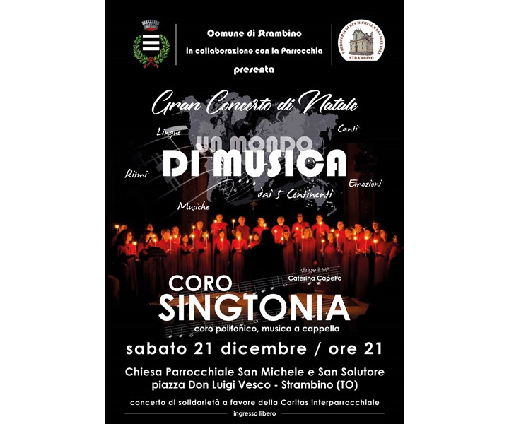 GRAN CONCERTO DI NATALE - UN MONDO DI MUSICA