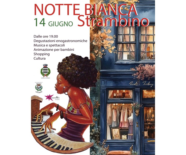 NOTTE BIANCA A STRAMBINO 2025