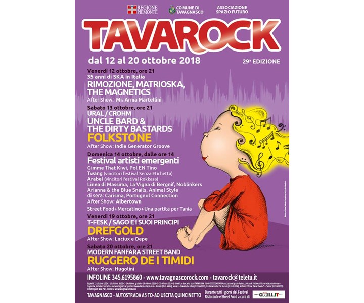 TAVAROCK - TAVAGNASCO ROCK 2018 - 29ª EDIZIONE