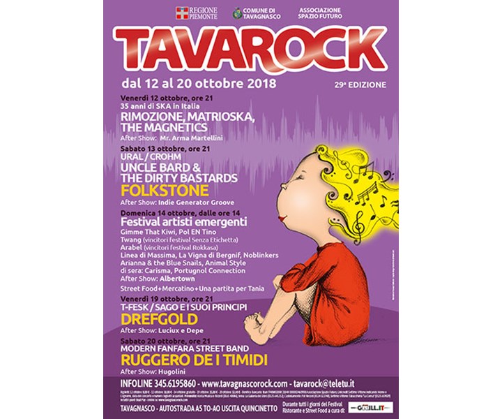 TAVAROCK - TAVAGNASCO ROCK 2018 - 29ª EDIZIONE