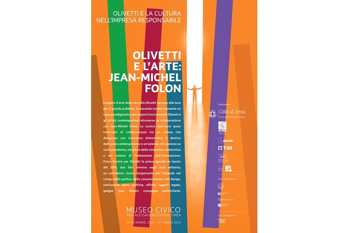 PRESENTAZIONE CATALOGO MOSTRA "OLIVETTI E L'ARTE: JEAN MICHEL FOLON"