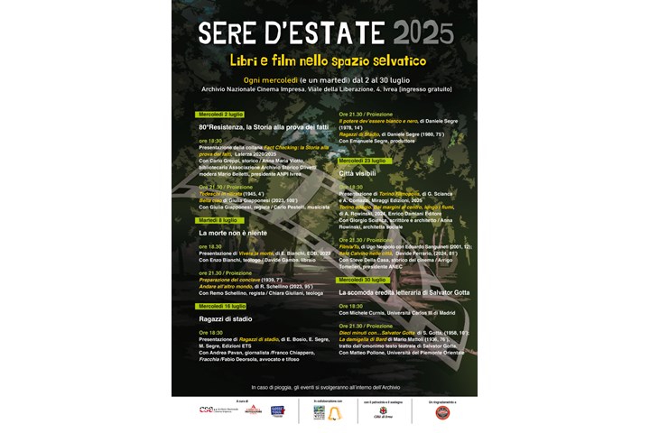 SERE D'ESTATE 2025