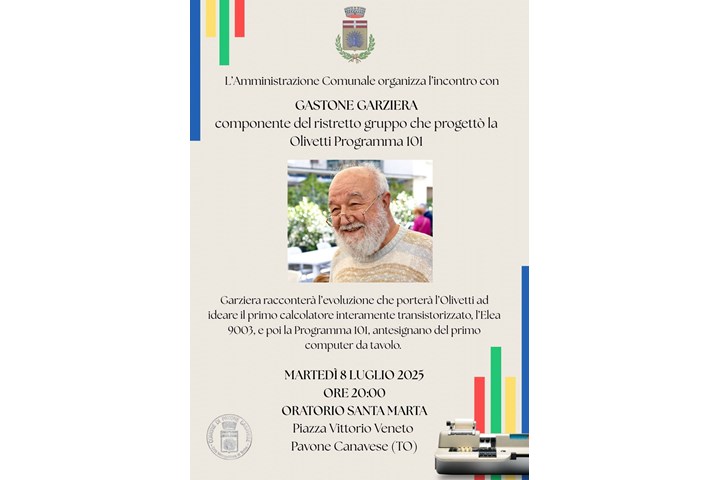 GASTONE GARZIERA: L'OLIVETTI VERSO L'ELETTRONICA